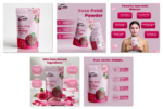 Eela Organics Rose Petal Face Pack - Image 2